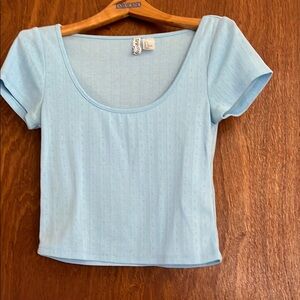 Light Blue Women's Top